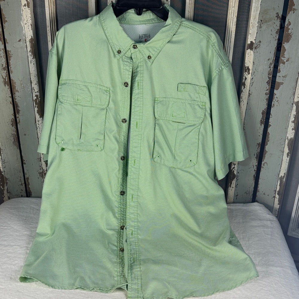 RedHead Green Checkered Shirt